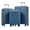 Deep Blue, variant on SONGMY 3 Piece ABS Hardshell Luggage Sets Spinner Wheel Suitcase TSA Lock Suit Case, Grey Green, 20/24/28 Inch