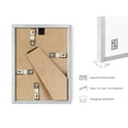 thumbnail image 3 of HAUS AND HUES 5x7 Silver Metal Picture Frames - Bulk Frames 5X7 - Features Premium Aluminum, Vertical Hanging, Easel Back for Tabletop, Home, Office (5x7 in, Silver, Set of 25), 3 of 6