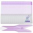 thumbnail image 1 of PTOOTP 30 bolsitas vacías con fragancia de lavanda y estampado floral (nuevo estilo) - Morado oscuro, 1 of 7