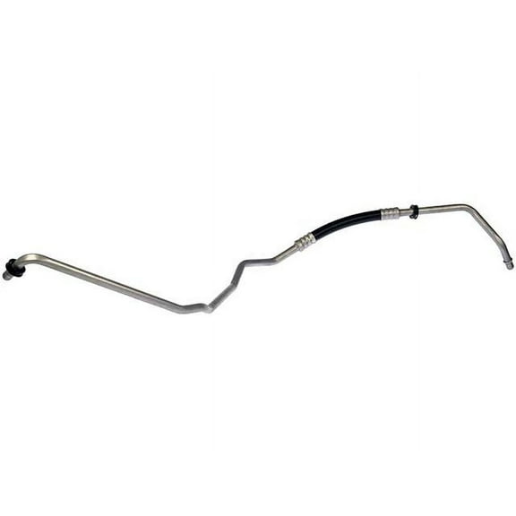 Transmission to Radiator Lower Auto Trans Oil Cooler Hose Assembly - Compatible with 2003 - 2005 Chevy Silverado 2500 HD 6.6L V8 2004