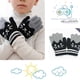 thumbnail image 4 of Guantes de dedo completo Minnieouse 2 pares para niños pequeños invierno otoño deportes al aire libre Rojo amarillo, 4 of 6