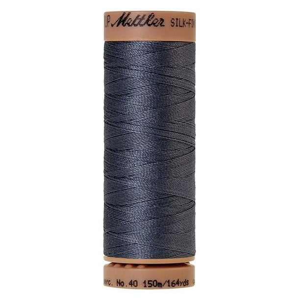 Mettler cotton machine quilting thread 40wt 164yd blue shadow walmart