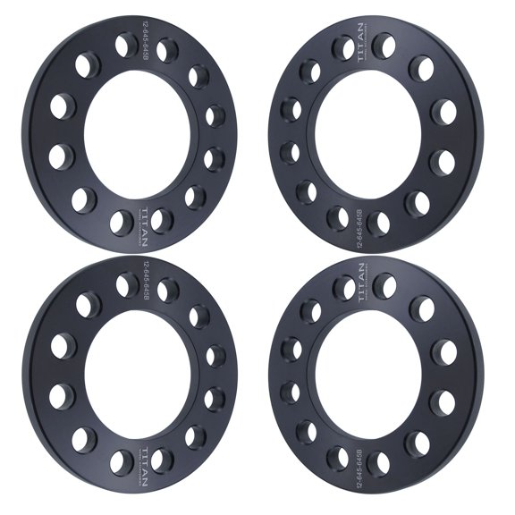 12mm Titan Wheel Spacers for Nissan Trucks Frontier Pathfinder Xterra | 6x114.3 (6x4.5) | Set of 4