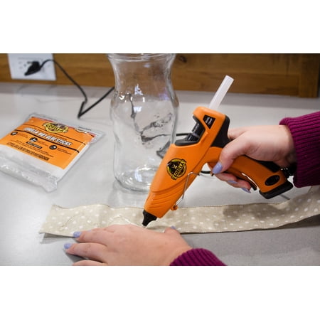 Gorilla Glue Orange and Black Dual Temp Full-Size Hot Glue Gun