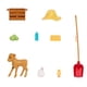 thumbnail image 3 of Muñeca infantil Barbie Farmer con 3 animales y accesorios, 3 of 4