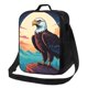 thumbnail image 1 of Balery Cartoon Iceberg Bald Eagle Caja de Almuerzo y Bolsa de Almuerzo para Hombres y Mujeres, Bolsa de Almuerzo Reutilizable con Gran Capacidad, Bolsa de Almuerzo Aislada, 1 of 7