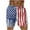 004 Blue, variant on Oplxuo Men's American Flag Swim Trunks USA 4th of July Patriotic Board Shorts Quick Dry Beach Shorts