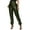 Army Green, variant on AWXNJUX Leather Leggings Women Women's Faux Leather Loose Solid Pant High Waist Baggy Jogger Cargo Pant With Pockets Leather Pants for Women Womens Leather Pants Leather Pants Women(Khaki,L)