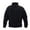 Black, variant on IROINNID Men's Shearling Long Sleeve Solid Color Leisure Outdoor Stand-up Collar Fleece Thickened Warm Sport Fleece Jacket