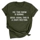 thumbnail image 1 of Tops de verano Regalos para hombre y mujer Camiseta de verano con estampado de letras Blusa de manga corta Pompotops  hfajkhk133837, 1 of 8