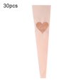 thumbnail image 2 of Visland 30Pcs Flower Packaging Bags, Transparent Waterproof OPP Single Tulip Rose Flower Gift Wrapping Bags, Valentine's Day Supplies, 2 of 8