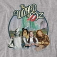 thumbnail image 2 of Wizard of Oz were Off to See Wizard Women's T Shirt, Athletic Heather, Large, 2 of 6