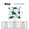 thumbnail image 5 of Turtle Seamless Stylish Covers Set of 2 with Unique Patterns for Bed Pillow - 16x16, 18x18, 20x20 Inches for Various Occasions, 5 of 6