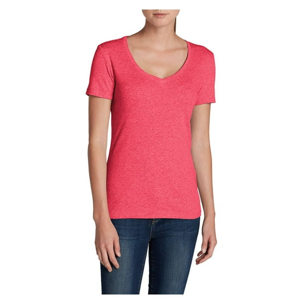 Eddie Bauer Eddie Bauer Women's Favorite ShortSleeve VNeck TShirt