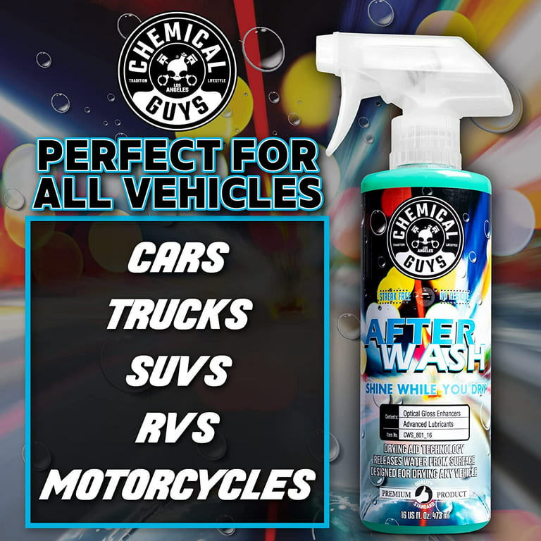 Chemical Guys WAC21116 Synthetic Quick Detailer, Safe for Cars, Trucks,  SUVs, Motorcycles, RVs & More, 16 fl oz