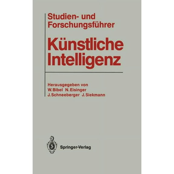 Studien- Und ForschungsfÃ¼hrer KÃ¼nstliche Intelligenz, (Paperback)