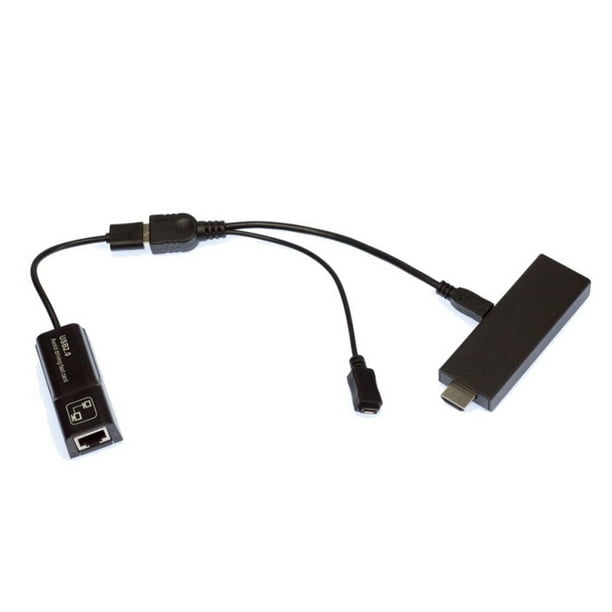 Adaptateur Ethernet pour gadget droïde tampon  Fire TV ou Stick Solve