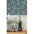 thumbnail image 2 of NextWall  Citrus Branch Peel and Stick Removable Wallpaper - 20.5 in. W x 18 ft. L, 2 of 5