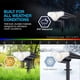 thumbnail image 5 of Paquete de 2 luces solares para exteriores, focos para paisajes, iluminación para patios, pasarelas, entradas de vehículos y porches, 5 of 5