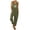 Army Green, variant on Bib Overalls Women Flower Print Lightweight Boho Streetwear Rompers Summer Baggy Pants With Pockets Army Green L