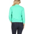 thumbnail image 4 of Women's Casual Lightweight Long Sleeves Open Front Office Wear Bolero Solid Cardigan, 4 of 5