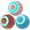Style1, variant on BESTSKY 3Pcs Cat Toys for Indoor Cats,Silicone Protective Coating Interactive Cat Toys for Indoor Cats,Sturdy Play Fun Moving Cat Toy,Style2