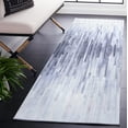 thumbnail image 2 of SAFAVIEH Faux Hide Creighton Striped Runner Rug, Ivory/Light Grey, 2'6" x 8', 2 of 8