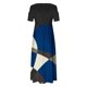 thumbnail image 4 of Vestido de cuello redondo con estampado de hombros descubiertos y manga corta informal de verano para mujer OAVQHLG3B Store  lin121212, 4 of 4