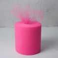 thumbnail image 4 of Craft And Party- Hot Pink 6" x 200 yards Tulle Roll Fabric Spool - Tutu Wedding Gift Craft Bow Decoration, 4 of 5