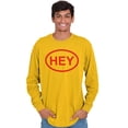 thumbnail image 5 of Hey Girl Funny Novelty TV Show Logo Long Sleeve TShirt Men Women Brisco Brands 3X, 5 of 6