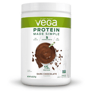 Vega Protein Made Simple, Dark Chocolate, 10 Servings (9.6oz)
