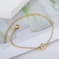 thumbnail image 3 of Icftzwe Sun Hollow Bracelets For Women Stainless Steel Hand Chain intage Sunflower Anklet Boho Foot Jewelry Accessories, 3 of 5