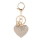 thumbnail image 1 of Lindo llavero de corazón de diamantes de imitación llavero decorativo colgante para bolso llavero Bling para mujer llavero en forma de corazón para mochila, 1 of 5