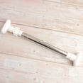thumbnail image 3 of EeaseCA Retractable Stainless Steel Curtain Hanger Rod Bracket Clothesline Pole Multi-function Curtain Drape Rod Shower Curtain Rod Windproof Clothes Drying Hanger Rod 53/ 80cm, 3 of 8
