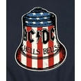 thumbnail image 3 of AC/DC - Hells Bells Americana - Men's Crew Fleece Sweatshirt, 3 of 5