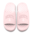 thumbnail image 2 of Unisex ISlide Pink Houston Rockets Tonal Pop Motive Slide Sandals, 2 of 5
