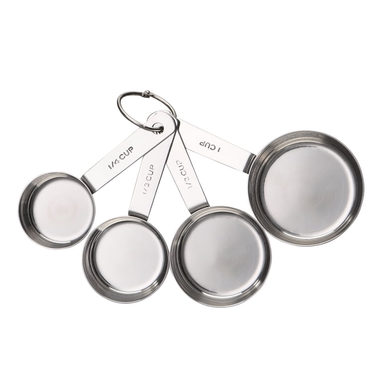 Stainless Steel Nesting Measuring Cups Set of 4 photo 1
