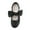 BLACK, variant on BURUDANI Girls Ballerina Front Bow Flats Mary Jane Dress Shoes ANGIE-5 WHITE Size 3