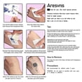 thumbnail image 3 of Tatuajes temporales para el brazo, 15 hojas, para adultos, niños y mujeres., 3 of 5