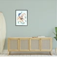 thumbnail image 2 of Stupell Vacation Tourist Octopus Funny Landscape Painting Black Framed Art Print Wall Art, 2 of 7