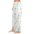 thumbnail image 2 of Ladies Sleeping Pajama Pants - Easter Bunny Balloons - Women's Pajama Trousers - L, 2 of 5