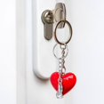 thumbnail image 4 of 1 Pair Matching Keychains Heart Keychains Magnetic Couple Keychains Cute Pendant Keyring Valentine Present, 4 of 4
