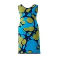 thumbnail image 4 of AMERTEER Femmes Tricot Robe U-Cou Sans Manches devant Été Slim Fit Midi Robe, 4 of 6