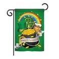 thumbnail image 2 of Breeze Decor 02027 St Pats Happy St. Patricks Day 2-Sided Vertical Impression House Flag - 28 x 40 in., 2 of 2