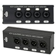 thumbnail image 5 of 1 Pair 4 Channel XLR/ Audio RJ45 Cat5/Cat6 Ethernet Extender XLR Extender Transcei G22631, 5 of 6