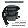 thumbnail image 4 of Cinturón De Herramientas  Bloosom De Electricista/bolsas Herramientas Gris, 4 of 4
