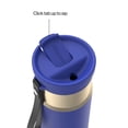 thumbnail image 3 of Contigo SnapSeal 24 oz Leakproof Stainless Steel Water Bottle with Carrying Strap and Reusable Straw, 3 of 10