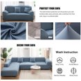thumbnail image 5 of Sofa Cover Slipcover Stretch Elastic 1 Seater Chair Sofa Couch Furniture Protector Fit, Machine washable Sofa Slipcover ,Mutiple colors,Home Decor, 5 of 9