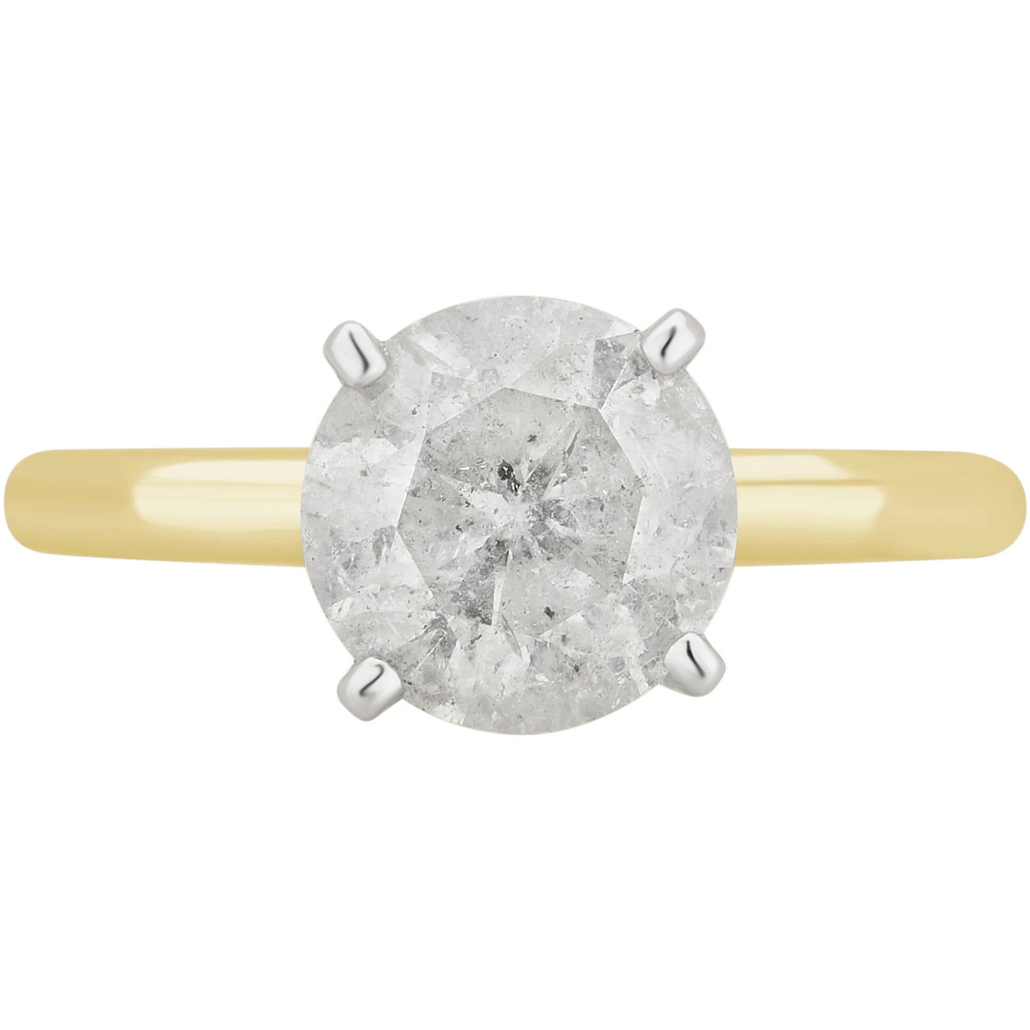 2 1 2 Carat T.W. 18kt Yellow Gold Diamond Solitaire Engagement Ring Comes in a Box by Generic
