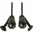 thumbnail image 2 of Eaton Tripp Lite Series Rigid Industrial RF Coaxial Cable (M/M), IP68, F-Type Connectors, 10 ft. (3.1 m), Black, 2 of 7